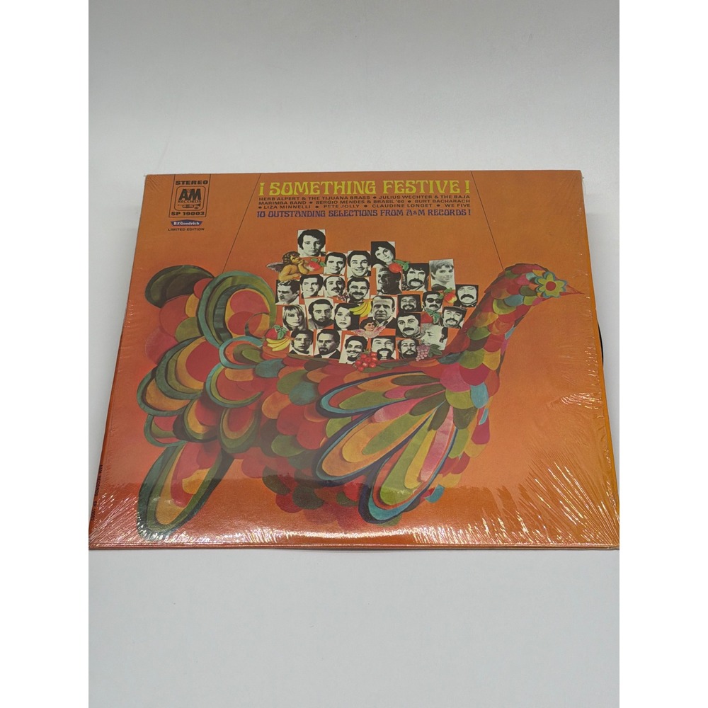 Something Festive A&M Records Vinyl LP Herb Alpert Sergio Mendes SP 19003 Sealed